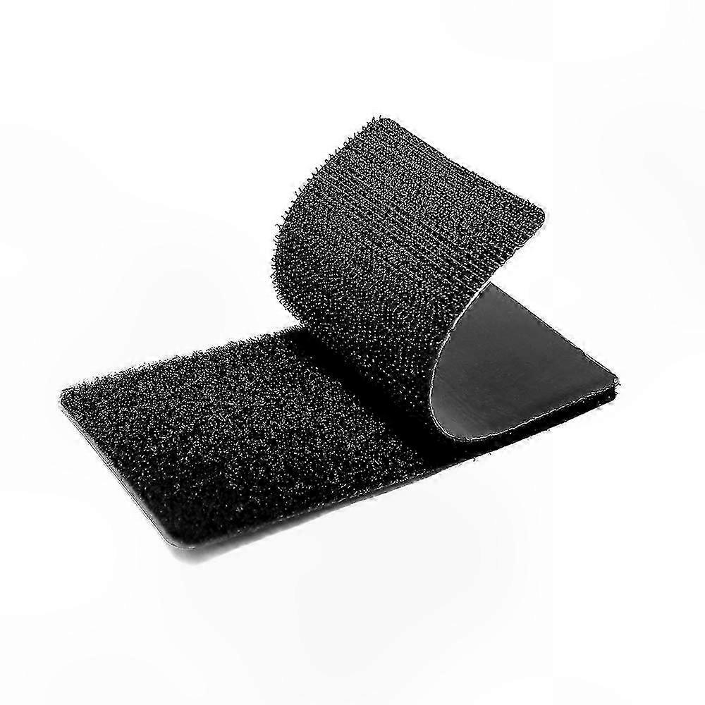 15-Pack Strong Adhesive Hook and Loop Strips for Secure Mounting