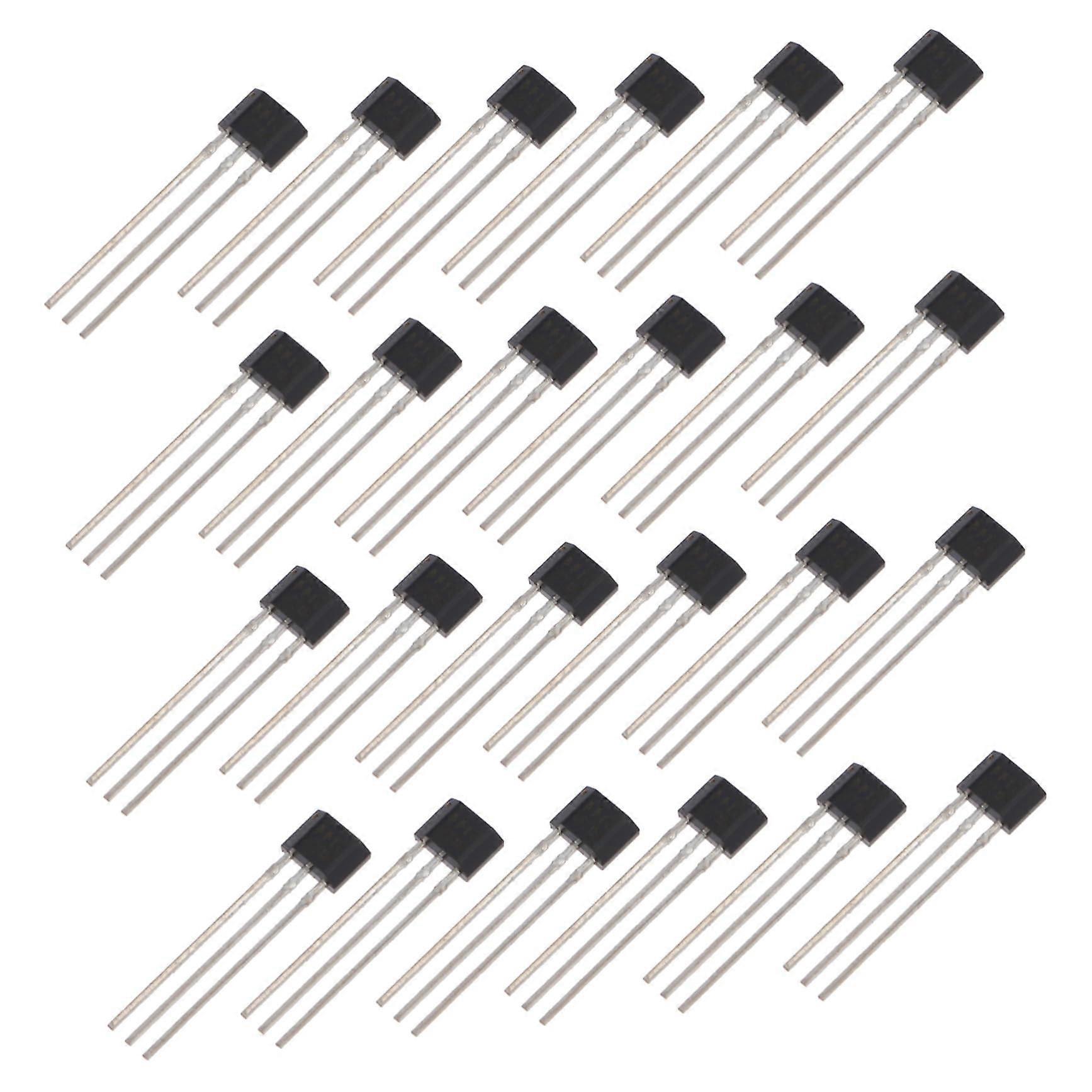 Hall Effect Sensor Module 25pcs Pack, Compact Magnetic Detector for Home Use, Assorted Colors
