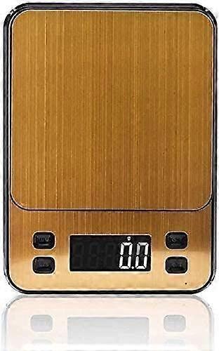 Digital Kitchen Scale with Thermometer USB Rechargeable 10kg  Precision Food Scale