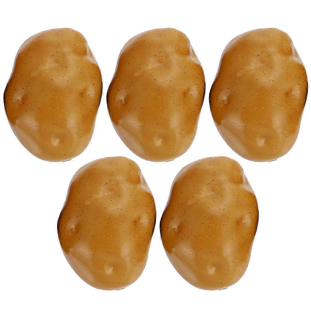Fake Potato Decorative Potato Model for Kitchen Use 10Pcs