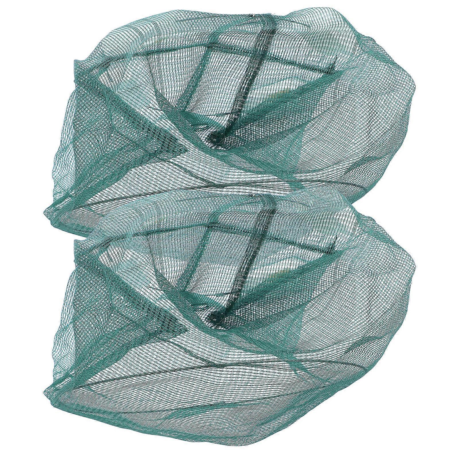 Fishing Trap Cage for Catching 2Pcs Yellow Eel Loach Crawfish Net