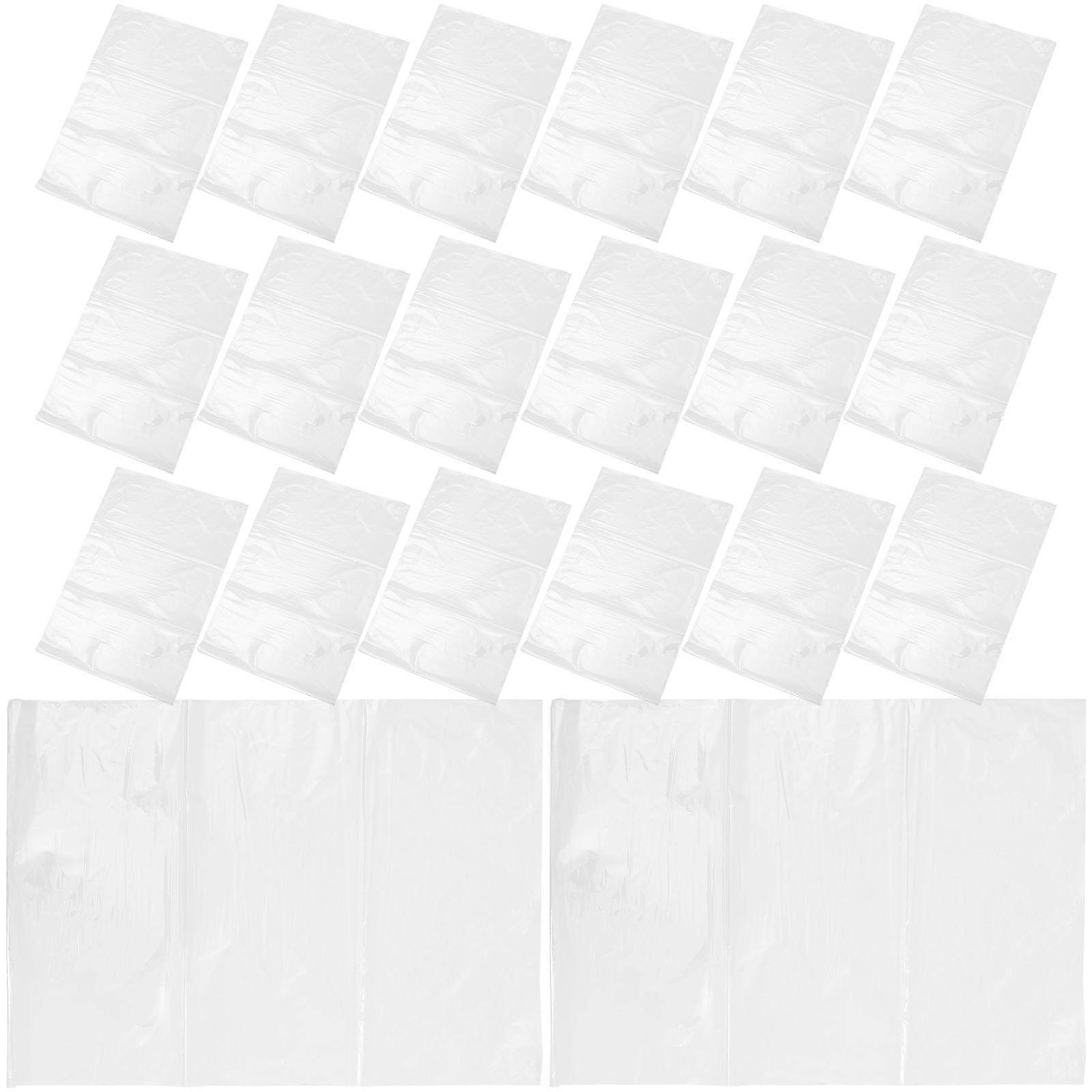 PVC Heat Shrink Wrapping Bags 100 Pcs Perfect For Packaging Gift Baskets And DIY Projects Featuring Rectangular Shape