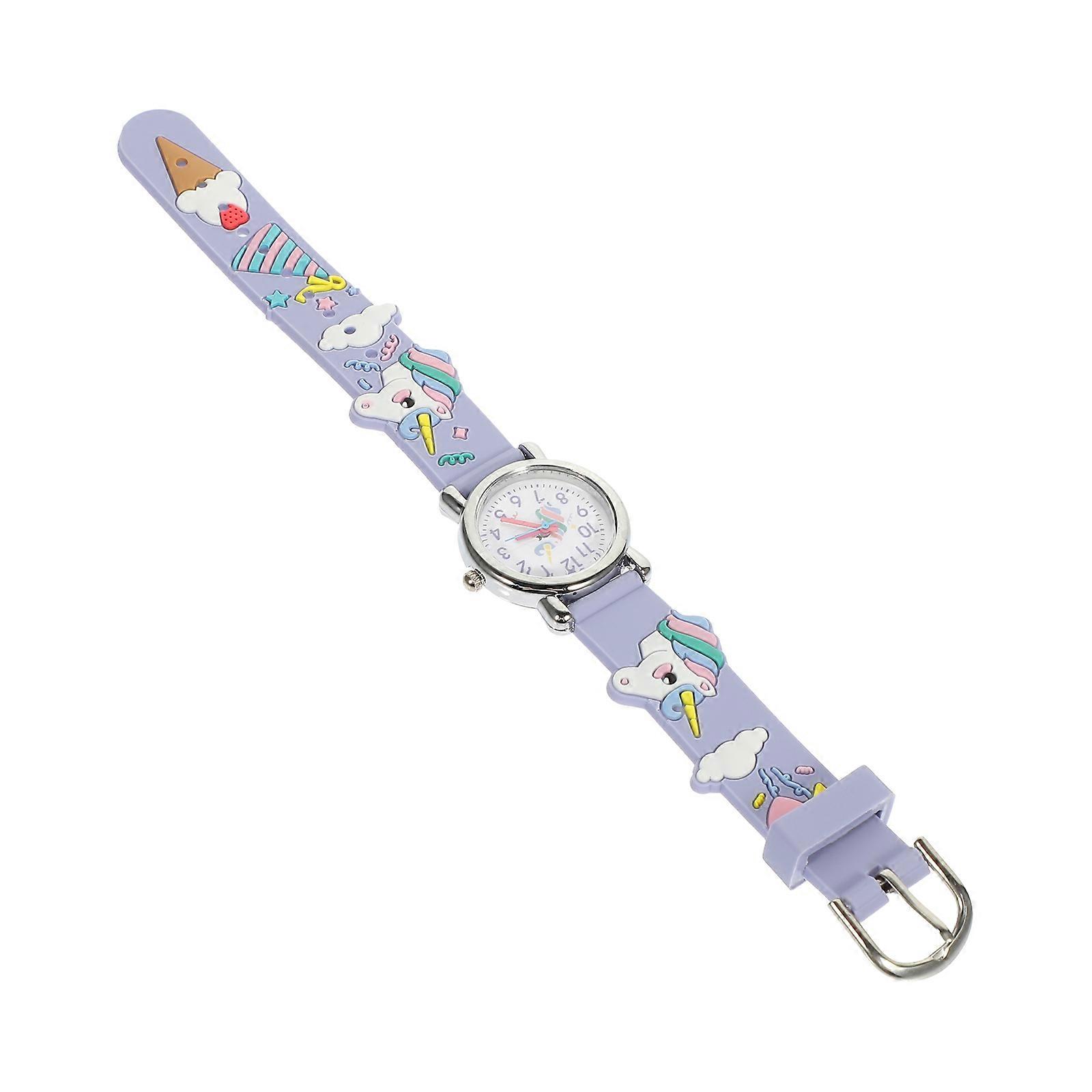 Kids Watch Adorable Unicorn Pattern Watch for Practical Use