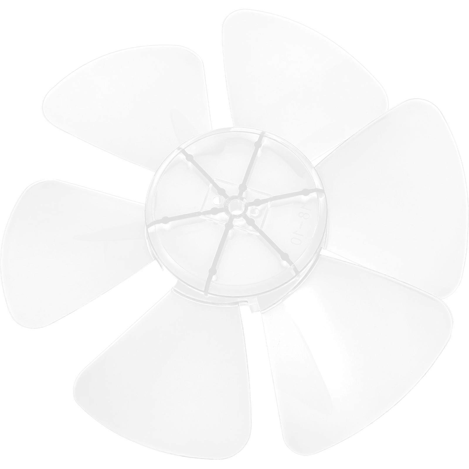 Replacement Plastic Fan for Electric Floor Fan White Accessory