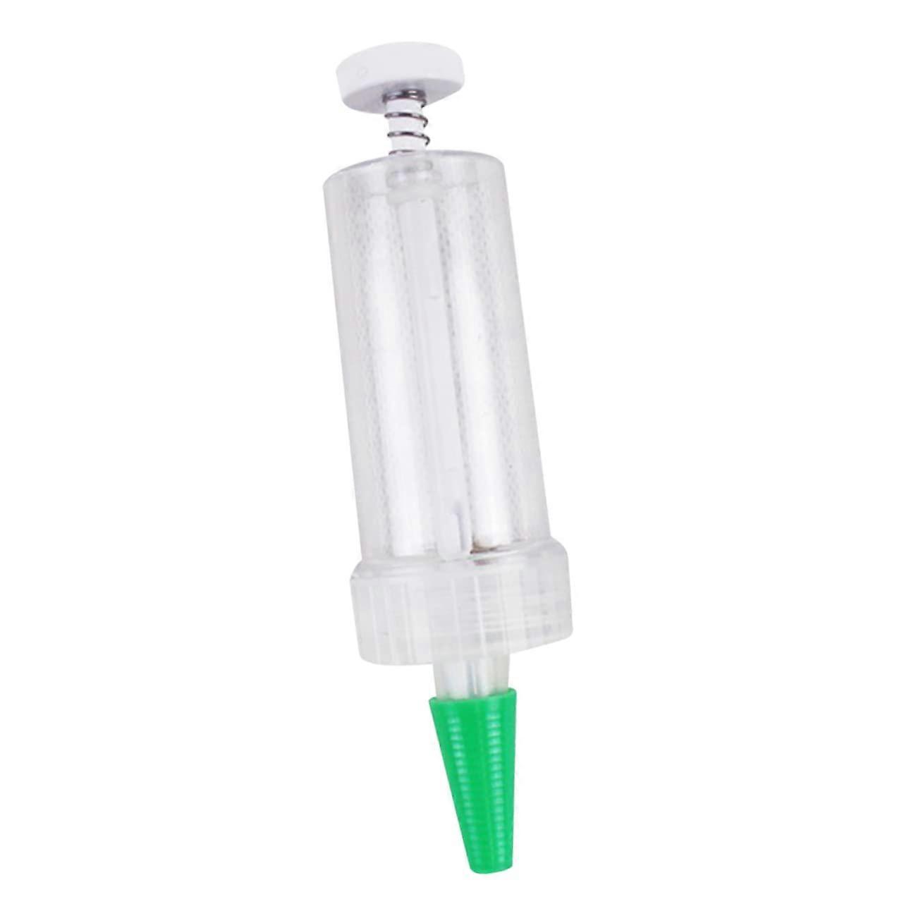 Handheld Seed Spreader with Easy Flow Control, Durable Manual Garden Seeder for Lawn Planting