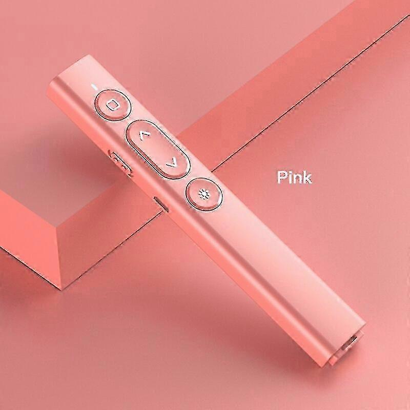 Rechargeable Wireless Presenter For Powerpoint Presentation Ppt Red Light Pointer Remote Control Presentation 26-27s