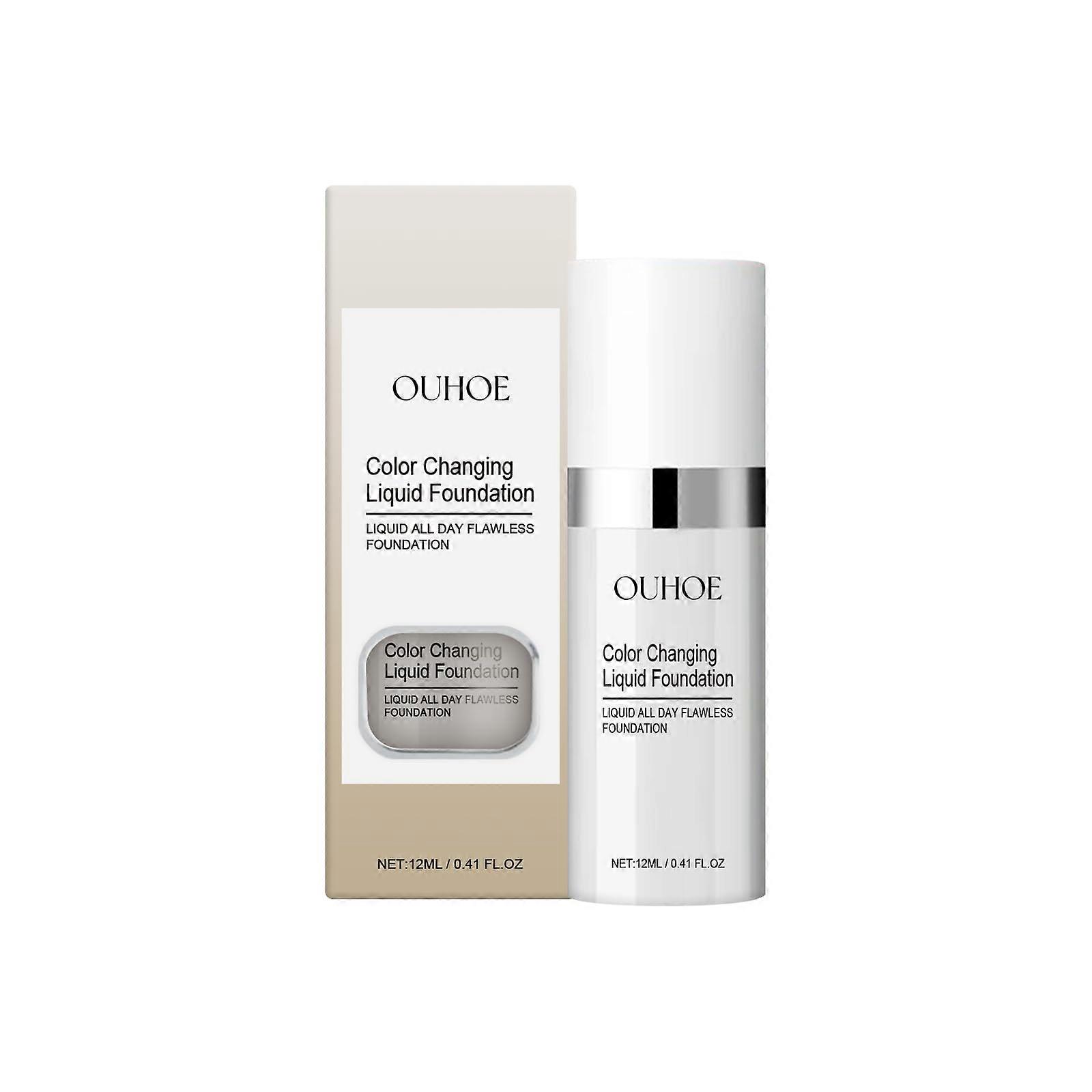 Color Adapting Foundation with Aloe, Buildable Coverage, Waterproof Sweat Resistant, 0.41 fl oz