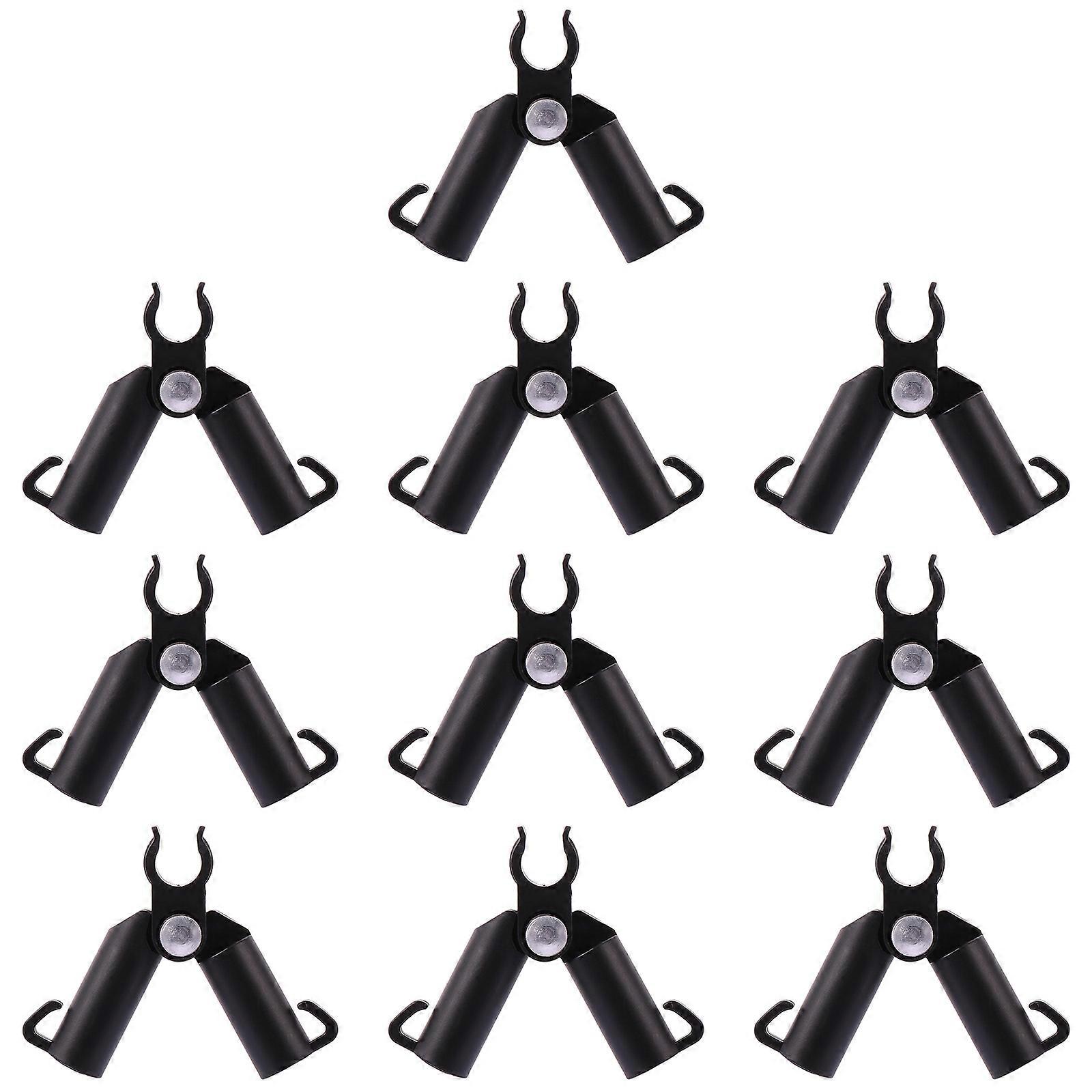 Adjustable Plant Plastic Connector for Gardening Use 10Pcs Pack