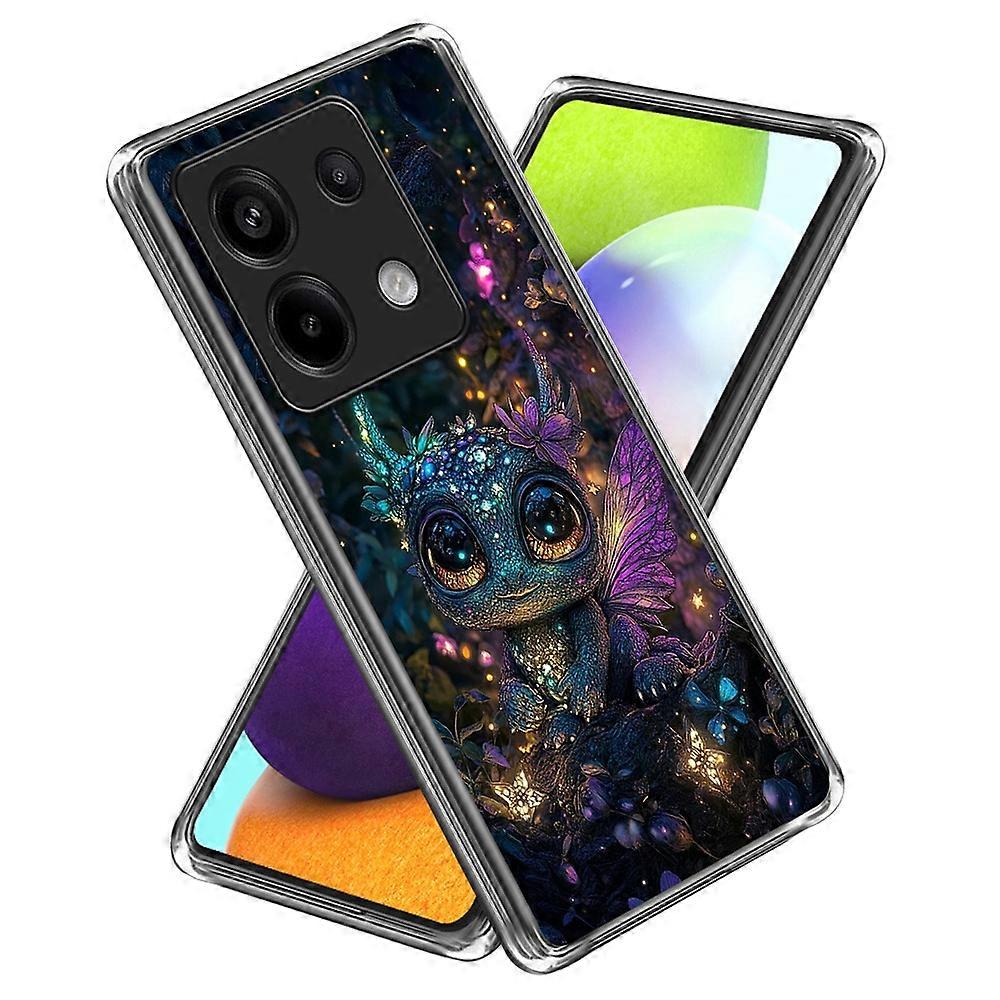 For Xiaomi Redmi Note 13 Pro 5G/Poco X6 5G Case Pattern Printed Shockproof TPU Phone Cover