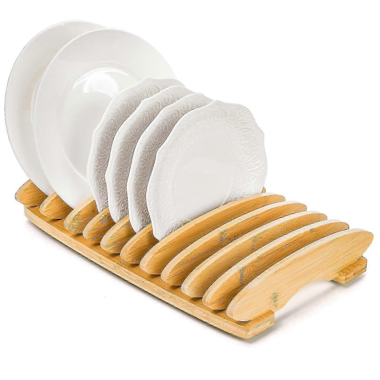 2026 Bamboo dish rack for kitchen sink storage