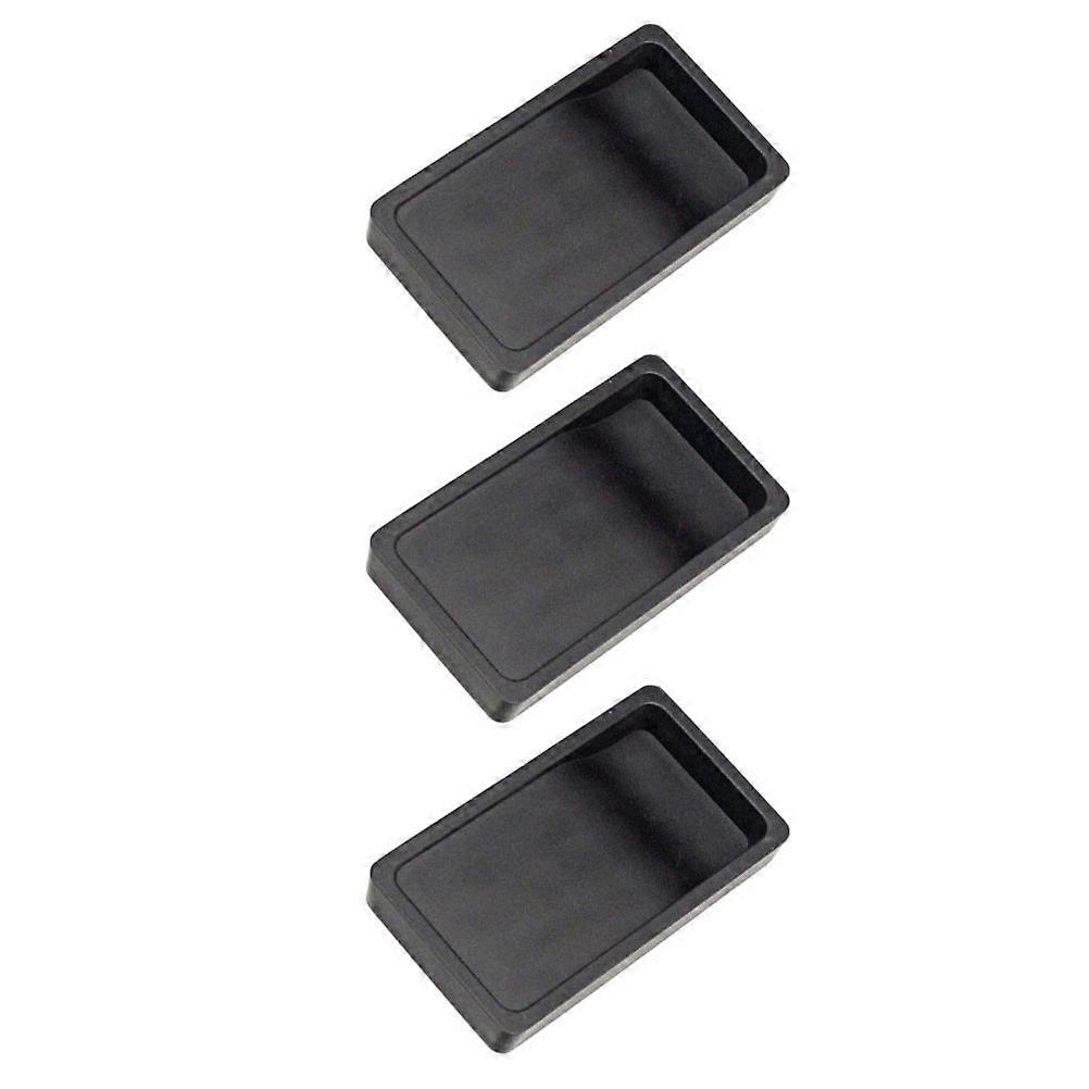 Students Inkstone Calligraphy Inkslab for Writing 6Pcs Black Lightweight Portable