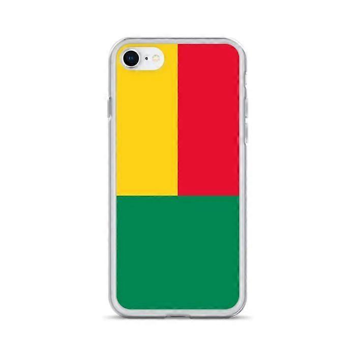 Phone Case – Benin Flag – Compatible with iPhone 6 – Soft Case – Durable and Shockproof - Silicone - Pixelforma