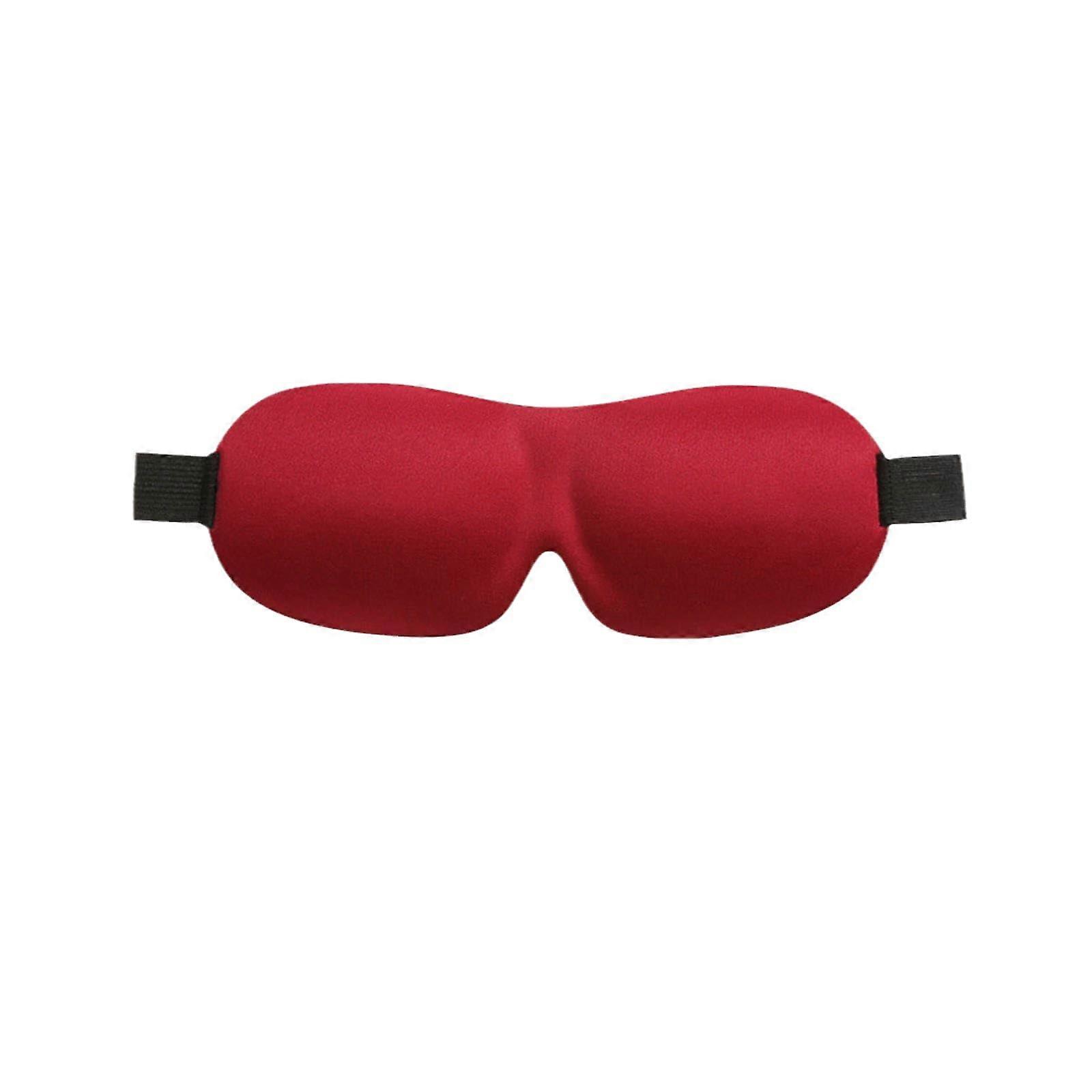 3D Contoured Sleep Mask with Total Light Blocking, Adjustable Strap, Soft Breathable Eye Shade