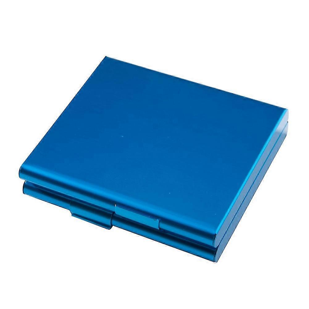 Metal Double Layer Smoking Cigar Case 20 Cigarettes Box Holder Storage Container