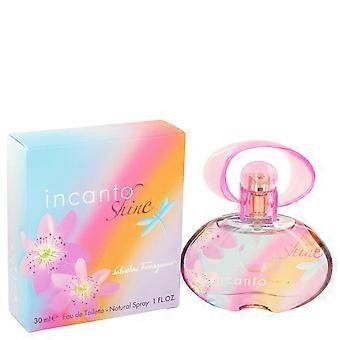  Incanto Shine by Salvatore Ferragamo - Eau De Toilette Spray 1 oz - Women 