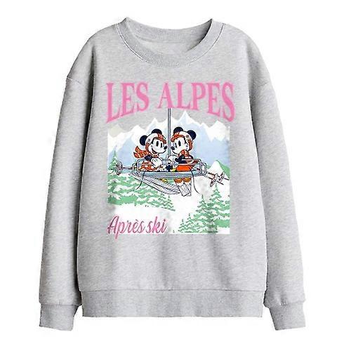 Disney Childrens/Kids Les Alpes Mickey Mouse Sweatshirt