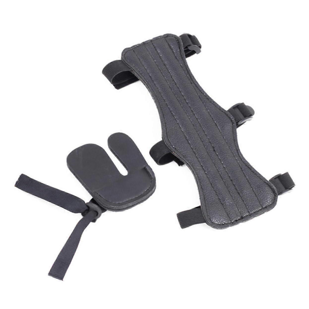 Adjustable Archery Arm Guard and Bowstring