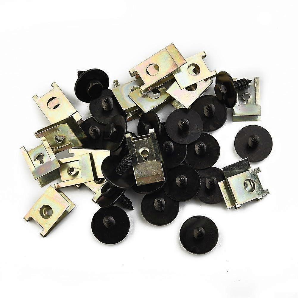 40pcs Undertray Screws and Hex Bolt Kit for BMW, Precise Fit Mounting Hardware for Multiple Models