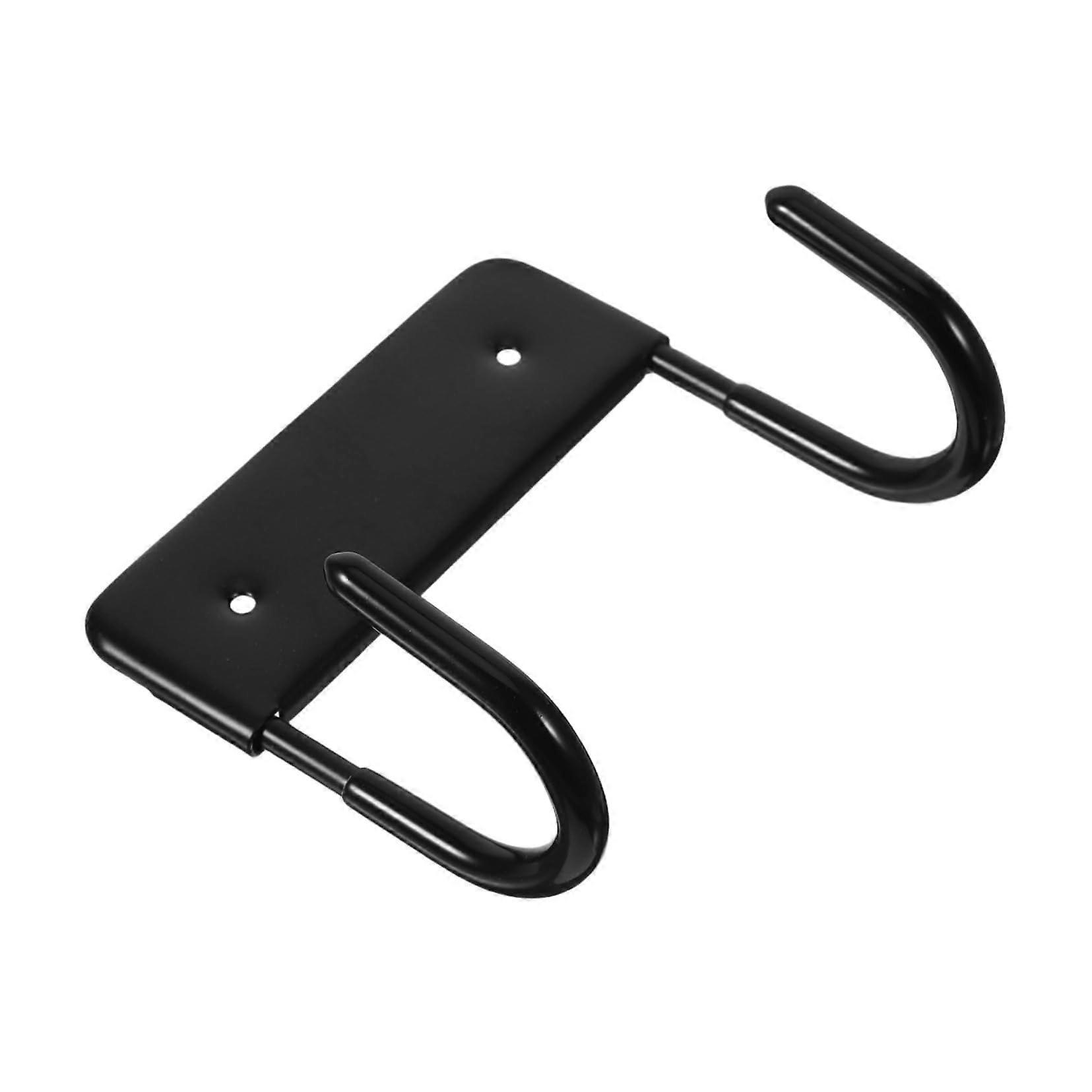 Ironing Board Wall Mount Holder Rack for Laundry Room, SpaceSaving Black Storage Hanger