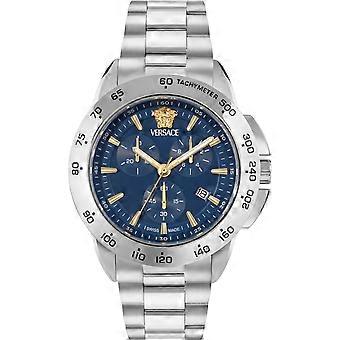 Versace VEKIA0425 V-Sport Chrono, herreklocka, 44 mm.
