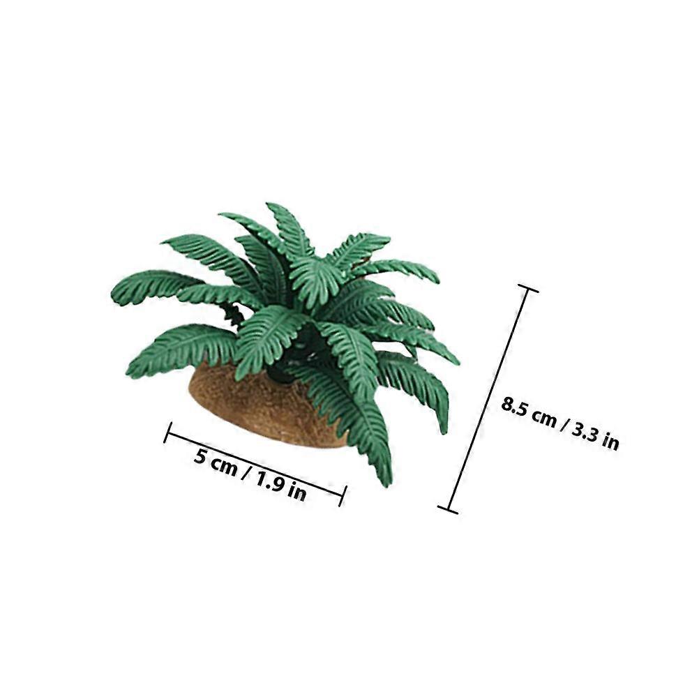 Simulation Plants Micro Landscaping Tree Decor for Decoration 4Pcs Pack