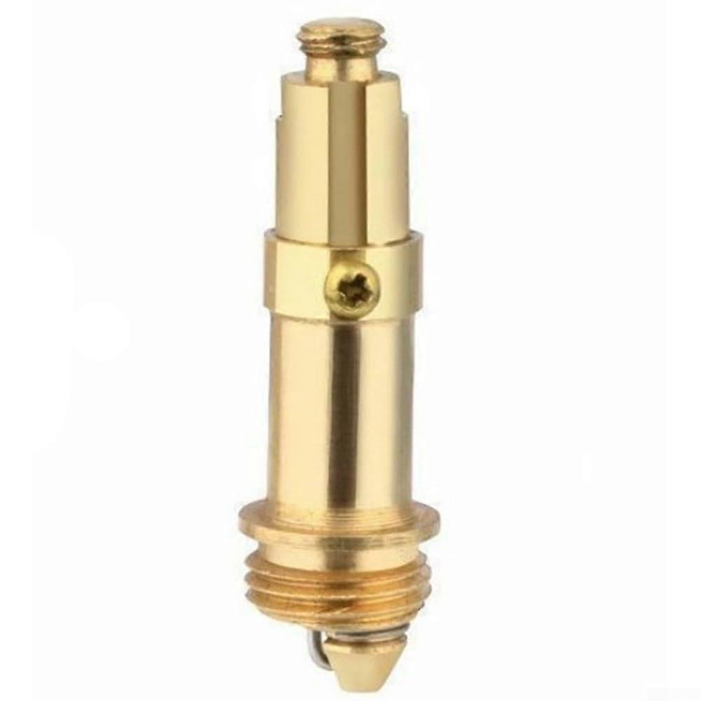 Brass Click Clack Basin Waste with Leak Spring Core Fits Standard Basins Durable Build