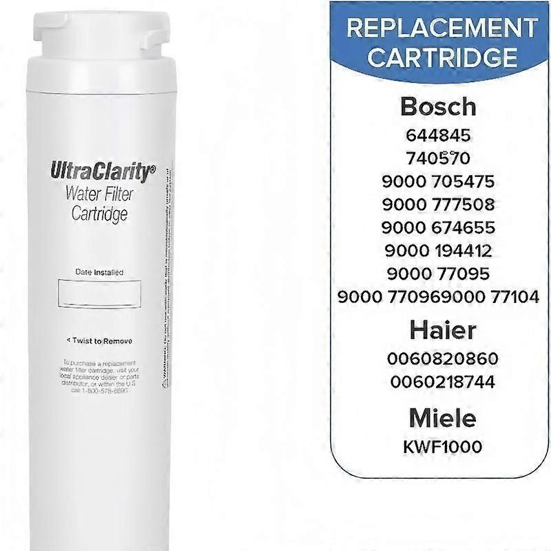 Replace for Bosch Ultra Clarity Refrigerator Water Filter for