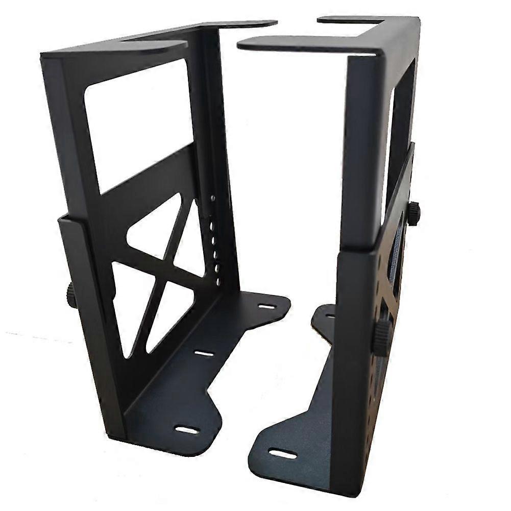 Adjustable Under Desk PC or NAS Mount Bracket Holder Compatible with NAS,CPU,UPS,Small Form Factor Desktop Tower