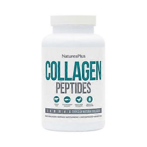 NaturesPlus Collagen Peptides, 240 Caps