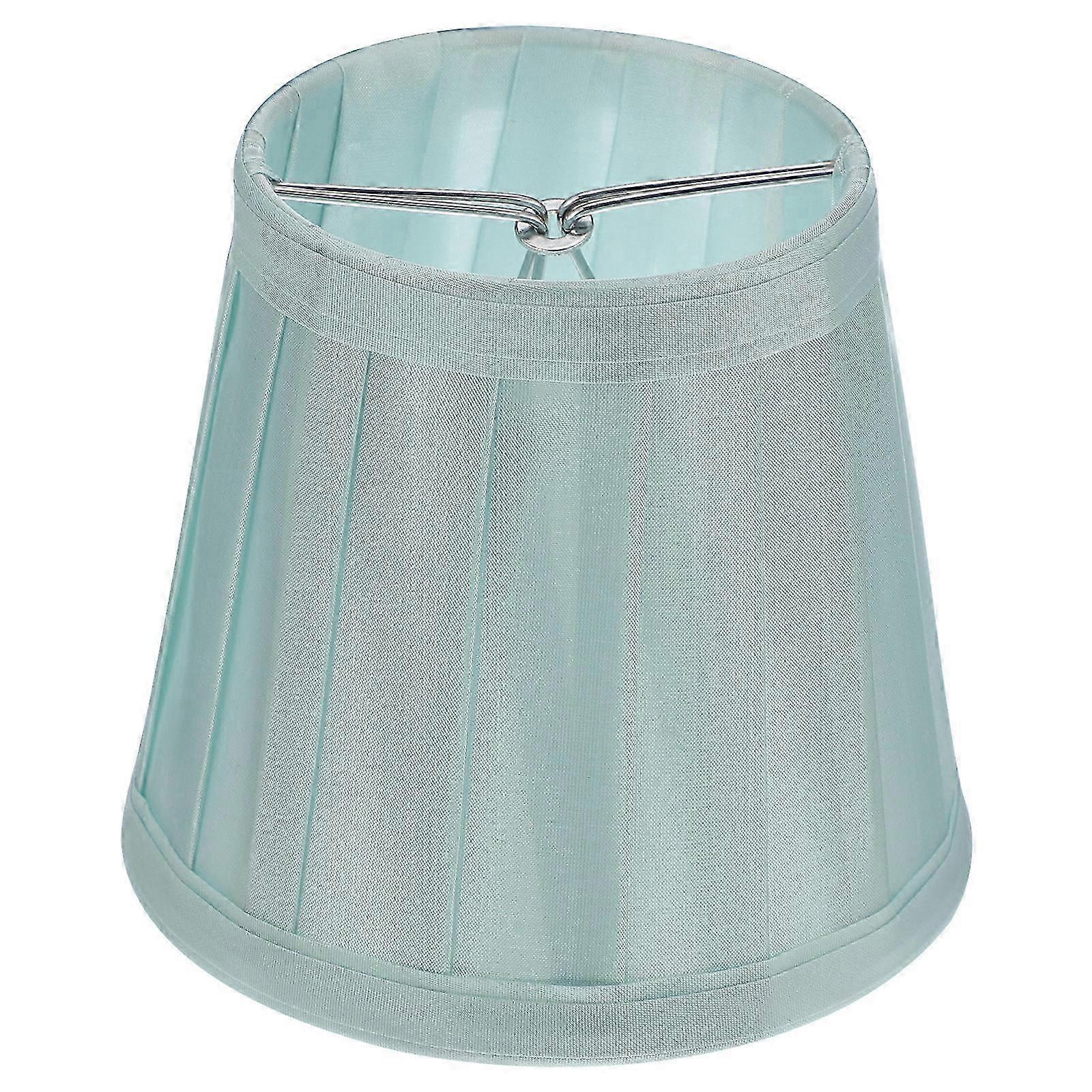 Green Cloth Lampshade for Table Lamp Accessory Simple Style 1Pcs