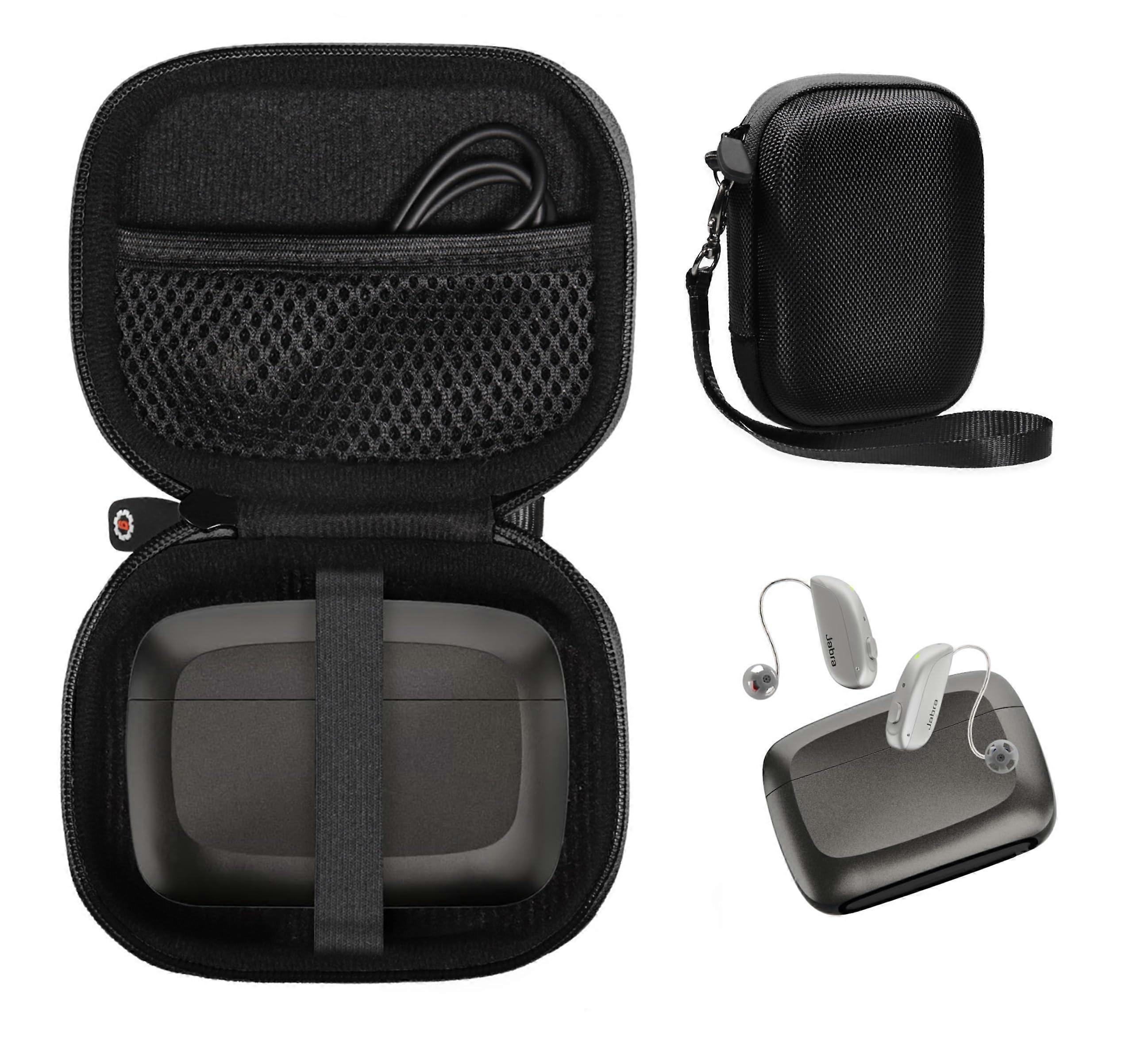 Hearing Aid Case with Shockproof WaterResistant Shell for Jabra Enhance Select 500