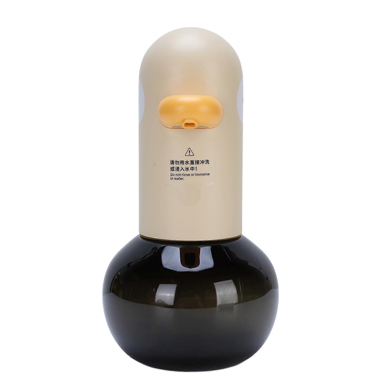 Automatic Soap Dispenser 400ml Touchless Smart Sensor Yellow with Dual Speed USB Rechargeable