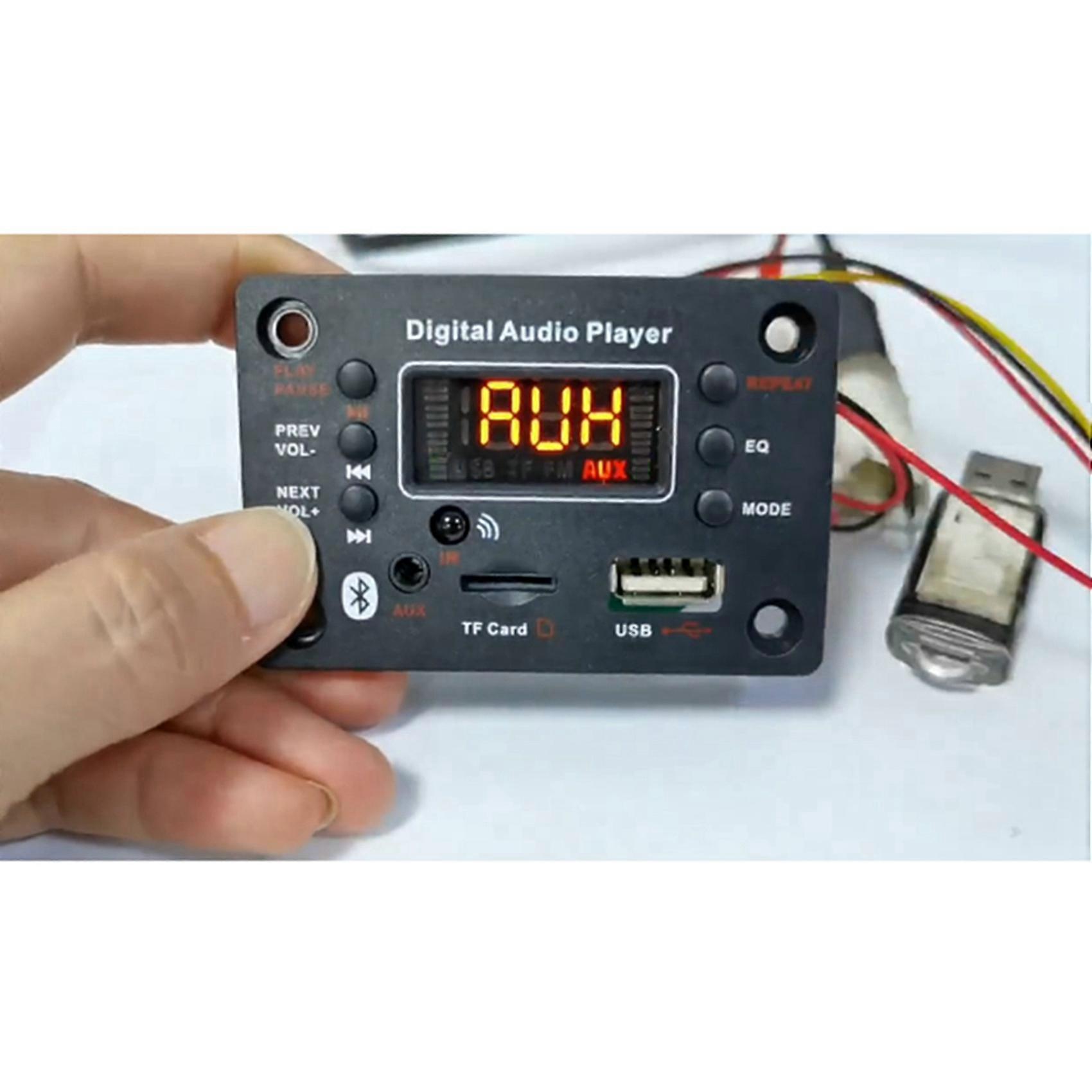 2X Bluetooth Module Car Audio Mp3 Decoder Bluetooth Mp3 Decoder Board Power Amplifier Board External Microphone Function
