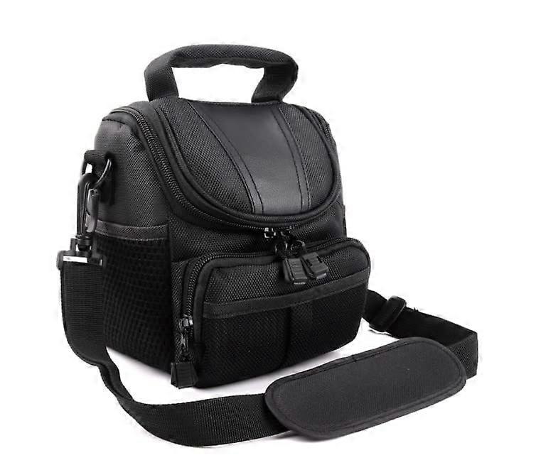 Camera Shoulder Bag for DSLR, Shockproof WaterResistant Large Capacity with Adjustable Strap