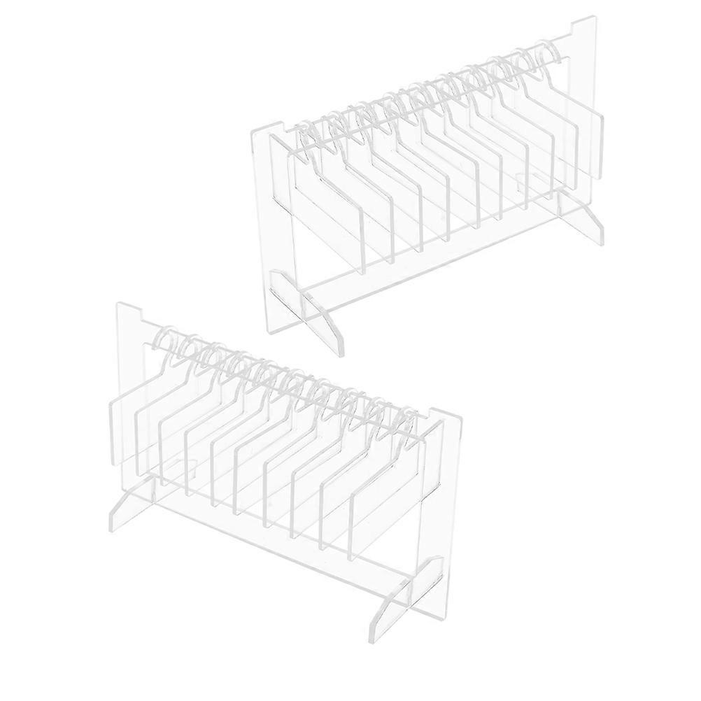 False Nail Holder Acrylic Nail Tips Display Board for Display 8Sets