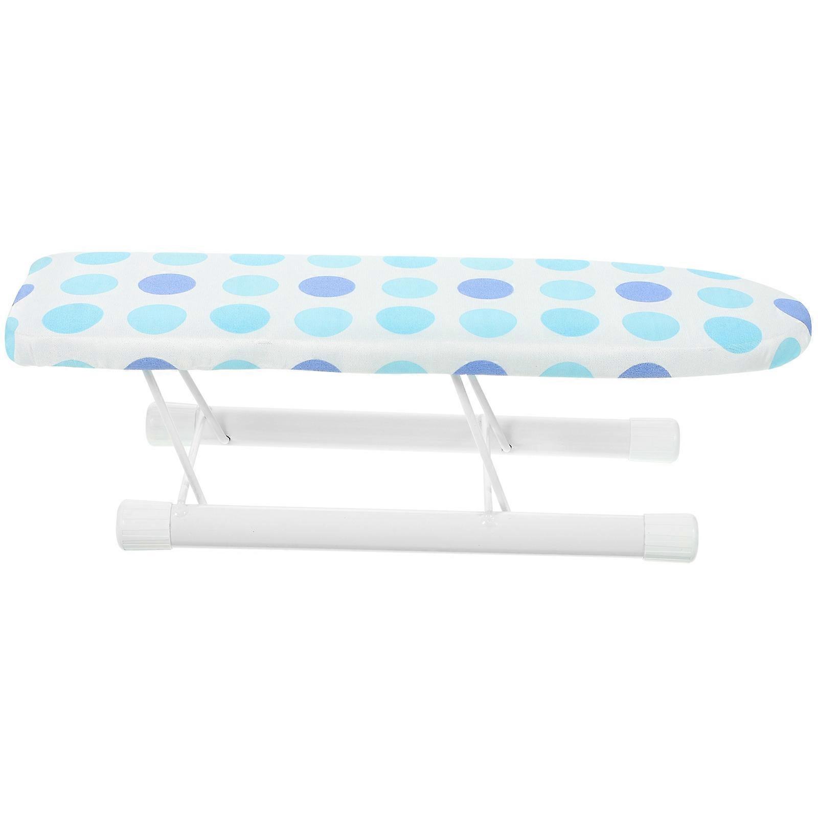 Folding Ironing Board Small Tabletop Ironing Board for Home White