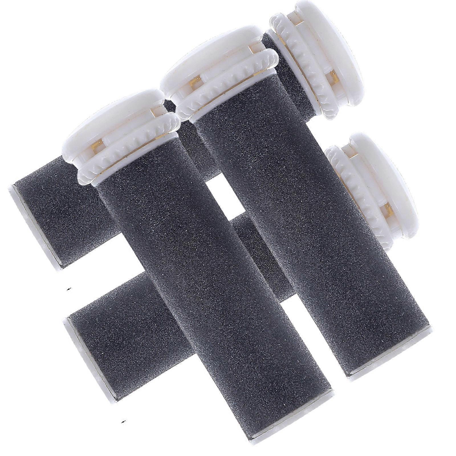 Foot File Roller Replacement Heads for Electronic Foot File with 4Pcs Extra Coarse Refills