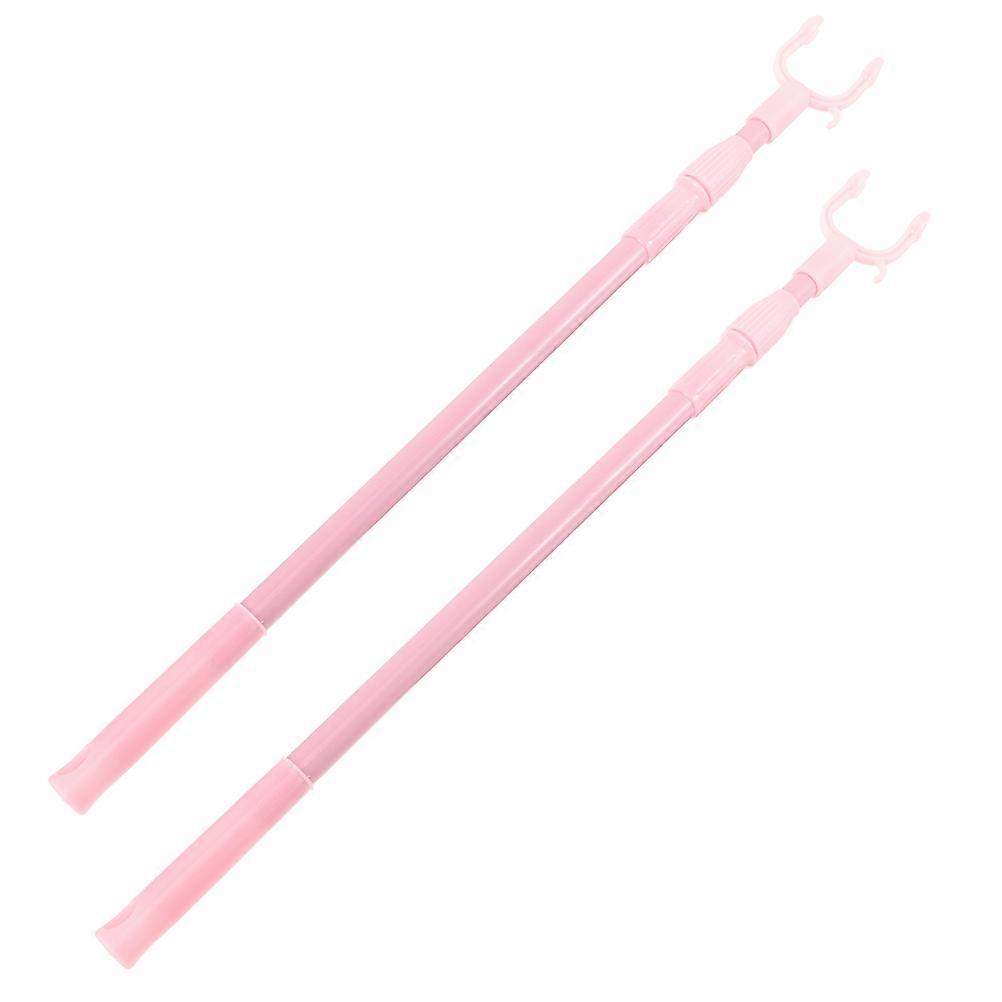 Adjustable Clothes Pole Telescoping Stick for Home Use 8Pcs