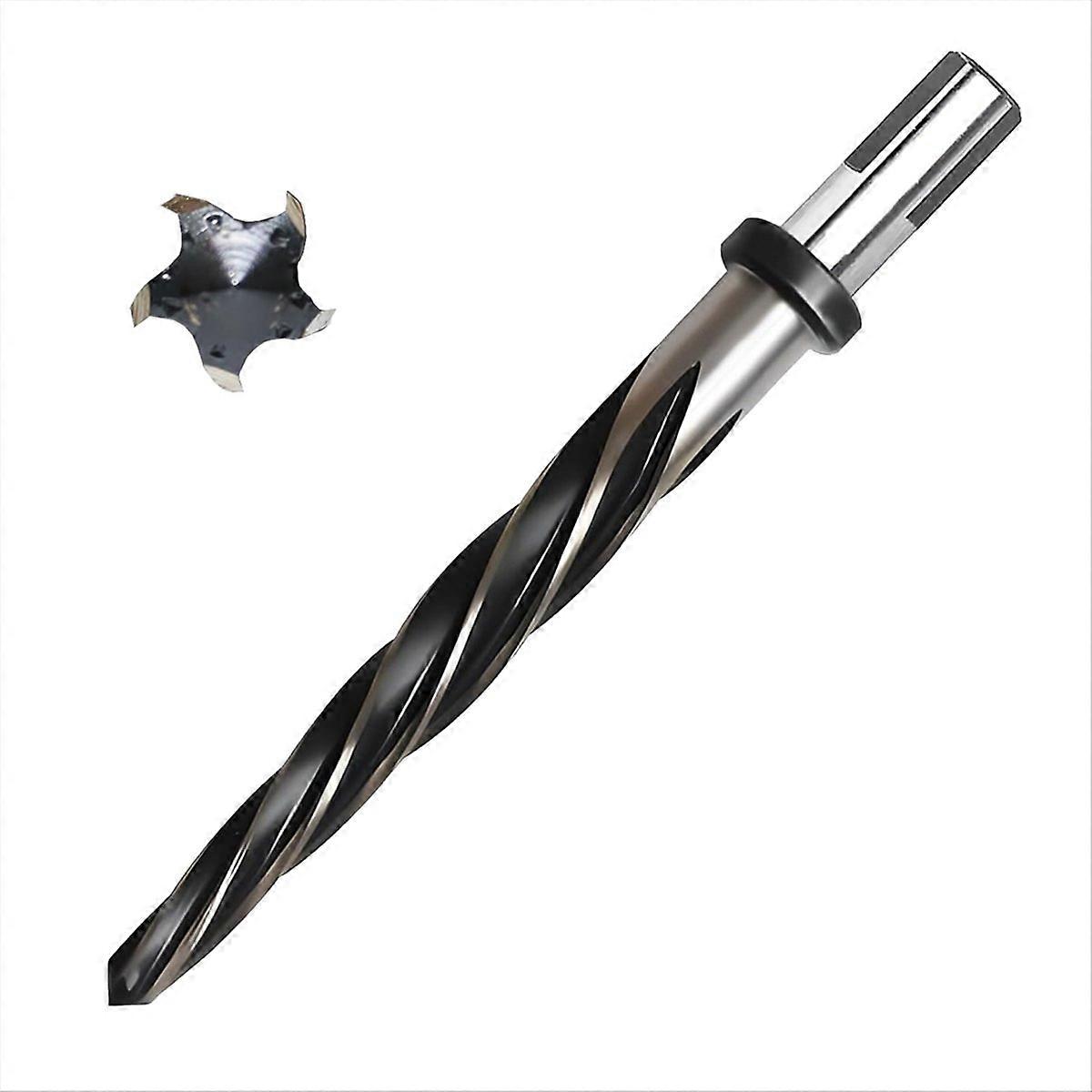 Bridge Construction Reamer Drill Bit, M2 HSS Taper Chucking Reamer