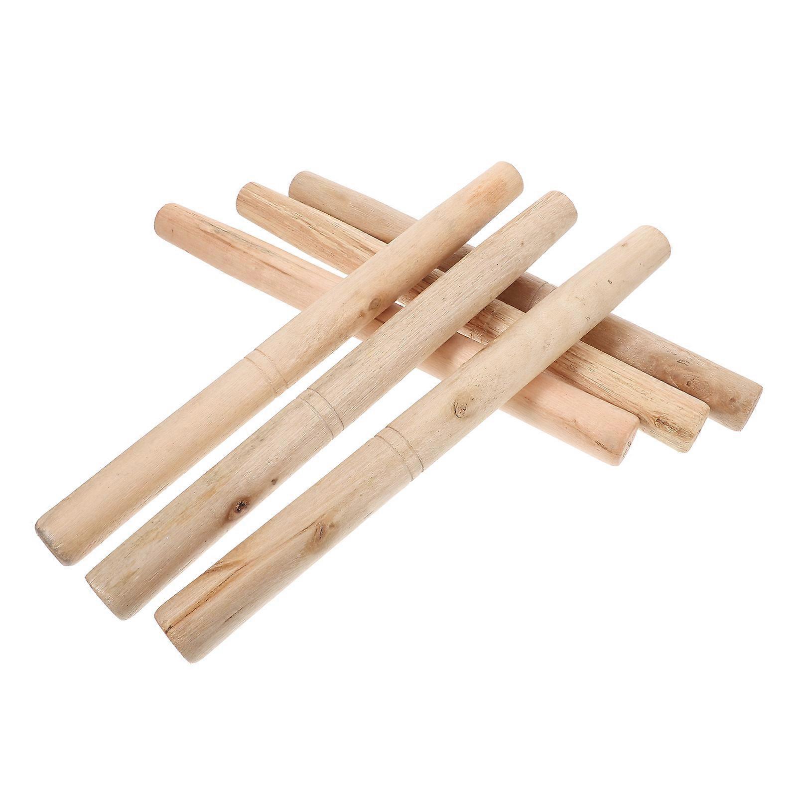 Wood Handle Hammer with Wedge Handle for Tool Replacement 18Pcs