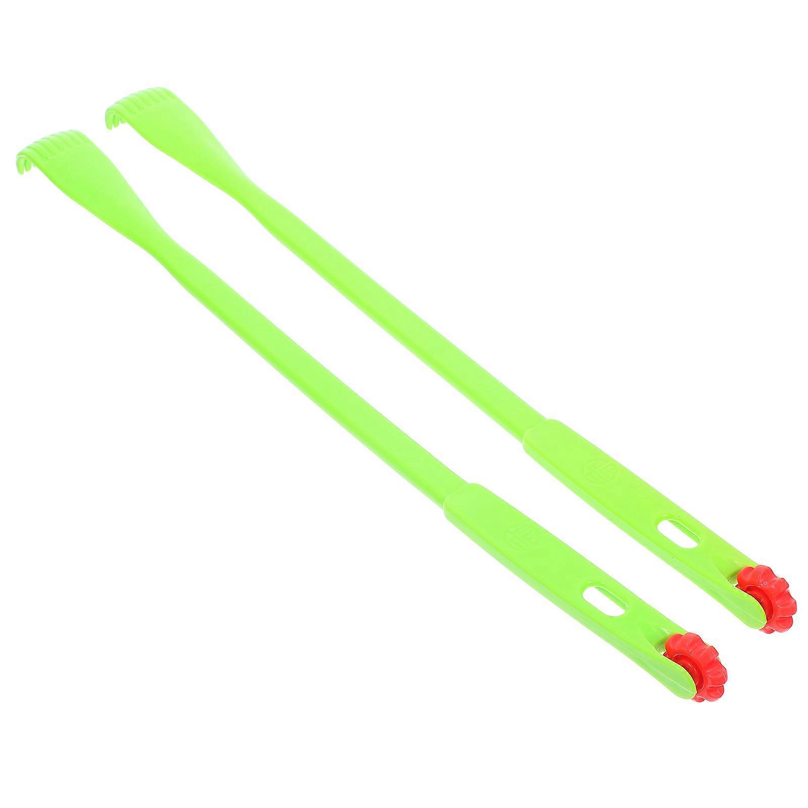 Hand Back Scratcher Long Handle for Daily Use 2Pcs Portable Back Massager Assorted