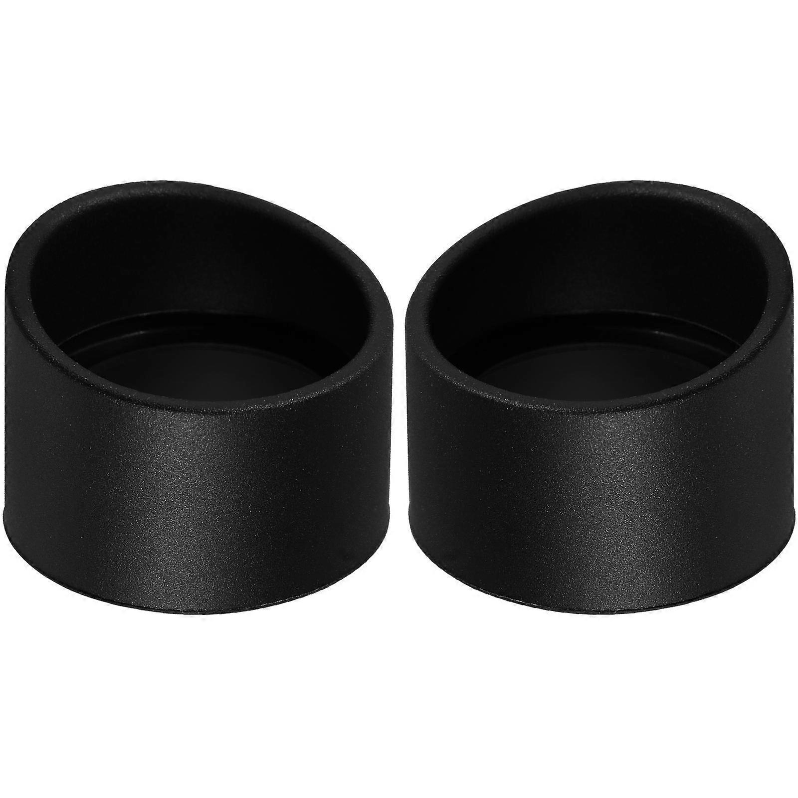 Rubber Microscope Eyepiece Cover Designed for Eye Guards 2Pcs