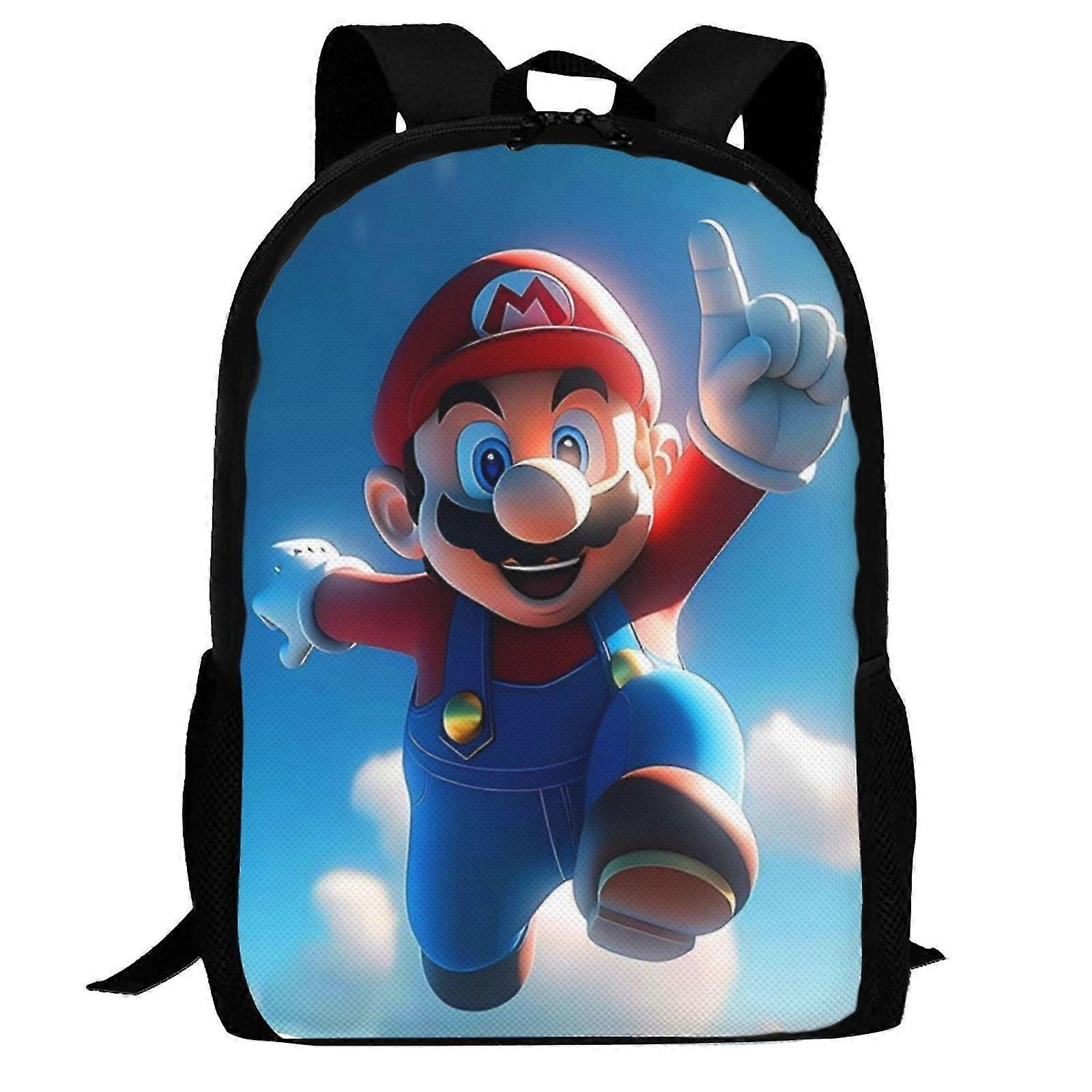 Super Mario Backpack,laptop Backpack Lightweight Casual Daypackmulti-function Travel Backpack J1769