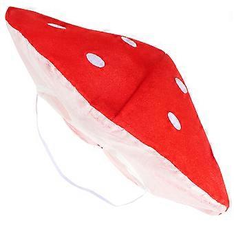 Paddestoel Hoed Grappige Paddestoel Vorm Hoofddeksel Cosplay Carnaval Hoed Cartoon Foto Prop