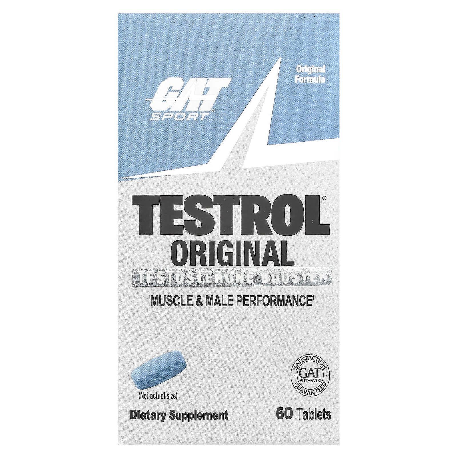 GAT, Testrol Original, Testosterone Booster, 60 Tablets
