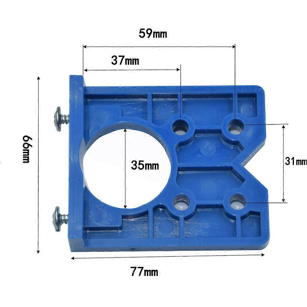 Hinge Installation Aid Tool for Hinge Drilling Locator