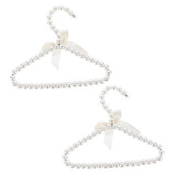 Perchas decorativas blancas para ropa, perchas para perros, para uso doméstico (4 unidades)