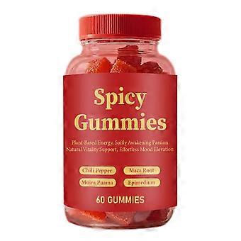 Spicy Chili Pepper 60-Count Nutrition Gels & Chews - Red: Effortless Mood Boost