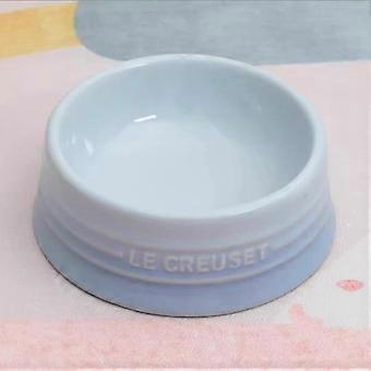 Le Creuset Cool Color Cerc Husdjursskål Hundmat Vattenskål Anti-Flip Skål Hög Fotad Ne Skyddande Hundmatta HZ2