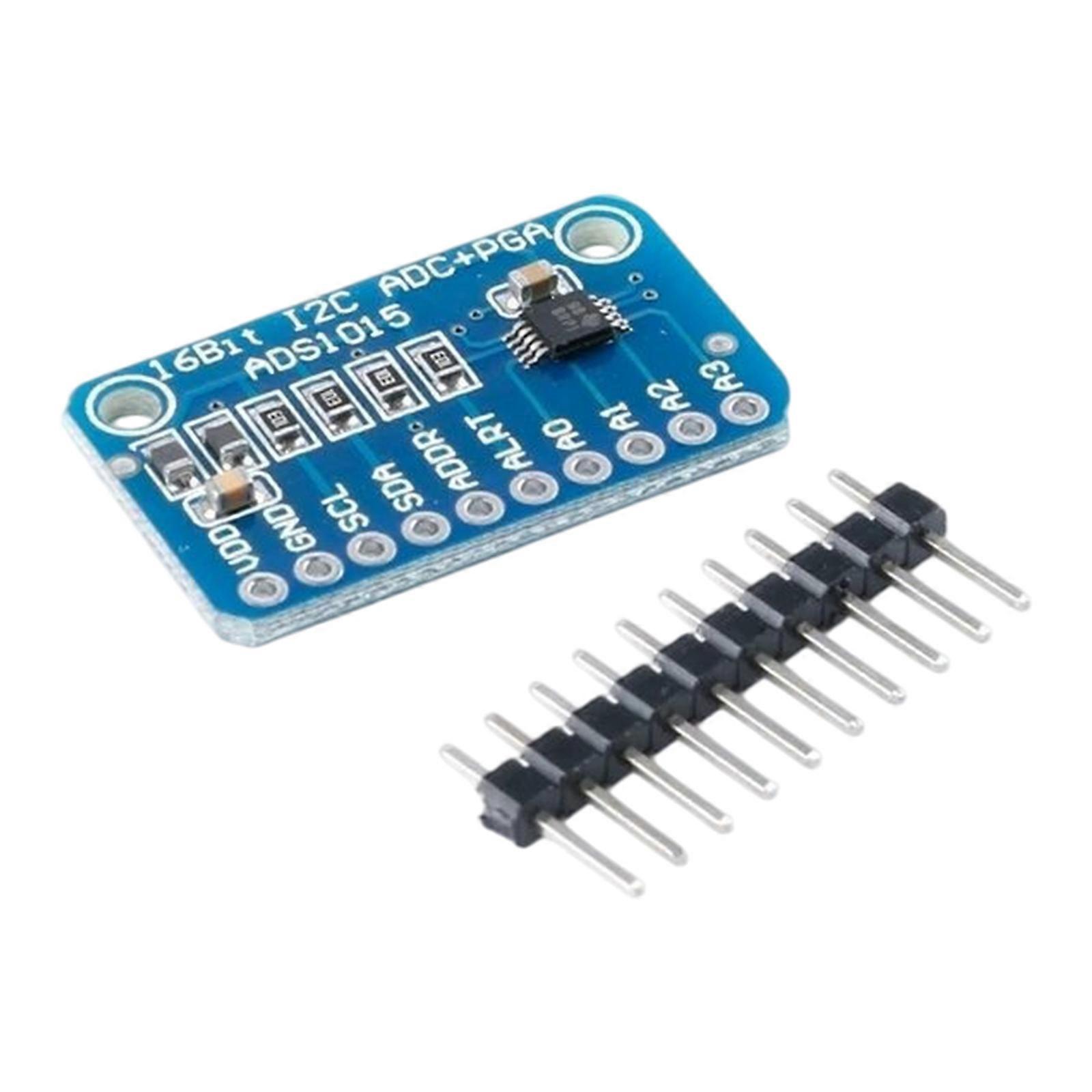 Miniature ADS1015 Analog To Digital Converters 12Bit Accuracy For Sensors Integrations And Testing Wide Voltages Ranges Multicolor